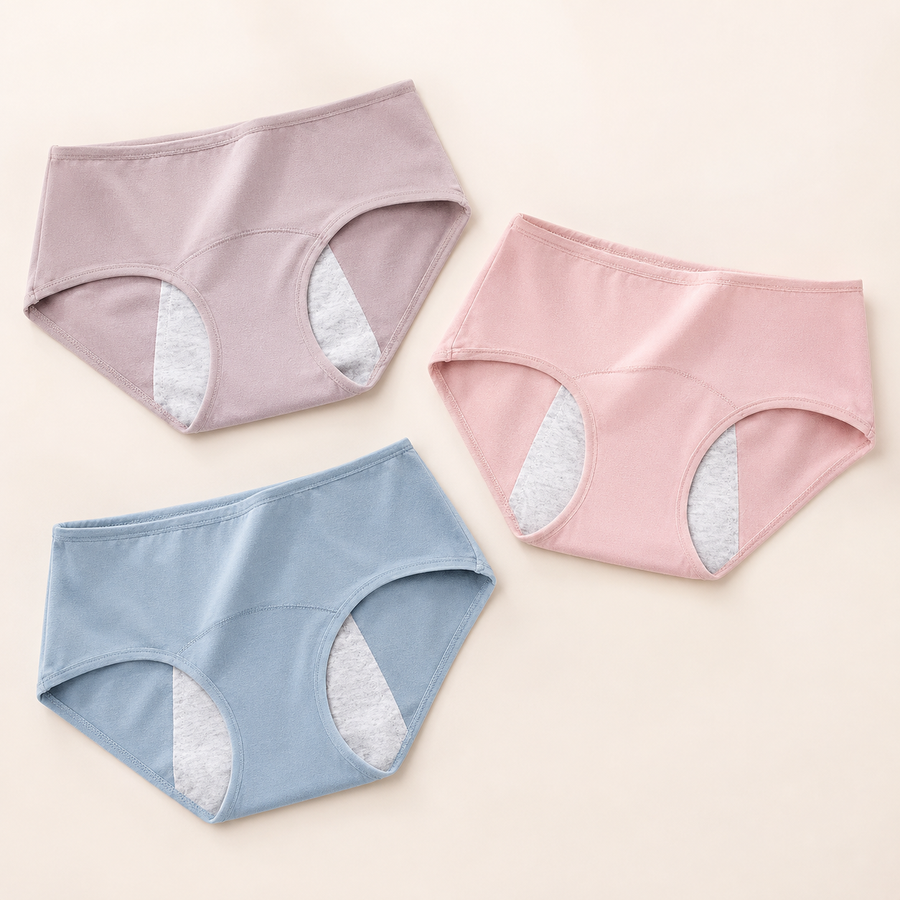 Pack de 3 Culottes menstruelles
